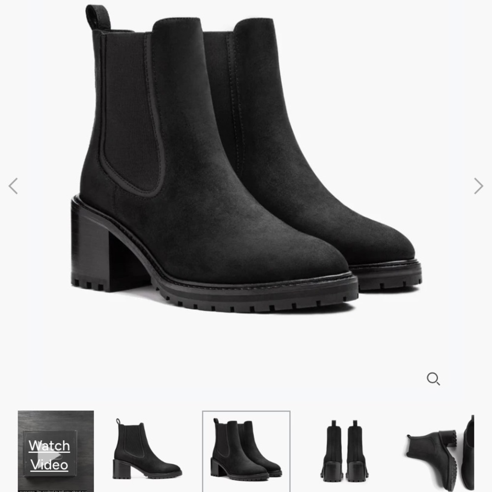 Thursday Boot Company the Knockout Black Matte Ankle Boots - Picture 9 of 10